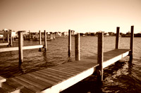 Dock at Ocracoke Island
